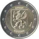 Letonia 2016 - Escudo - Región de Vidzeme